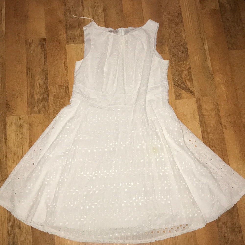 White Graduation Dress